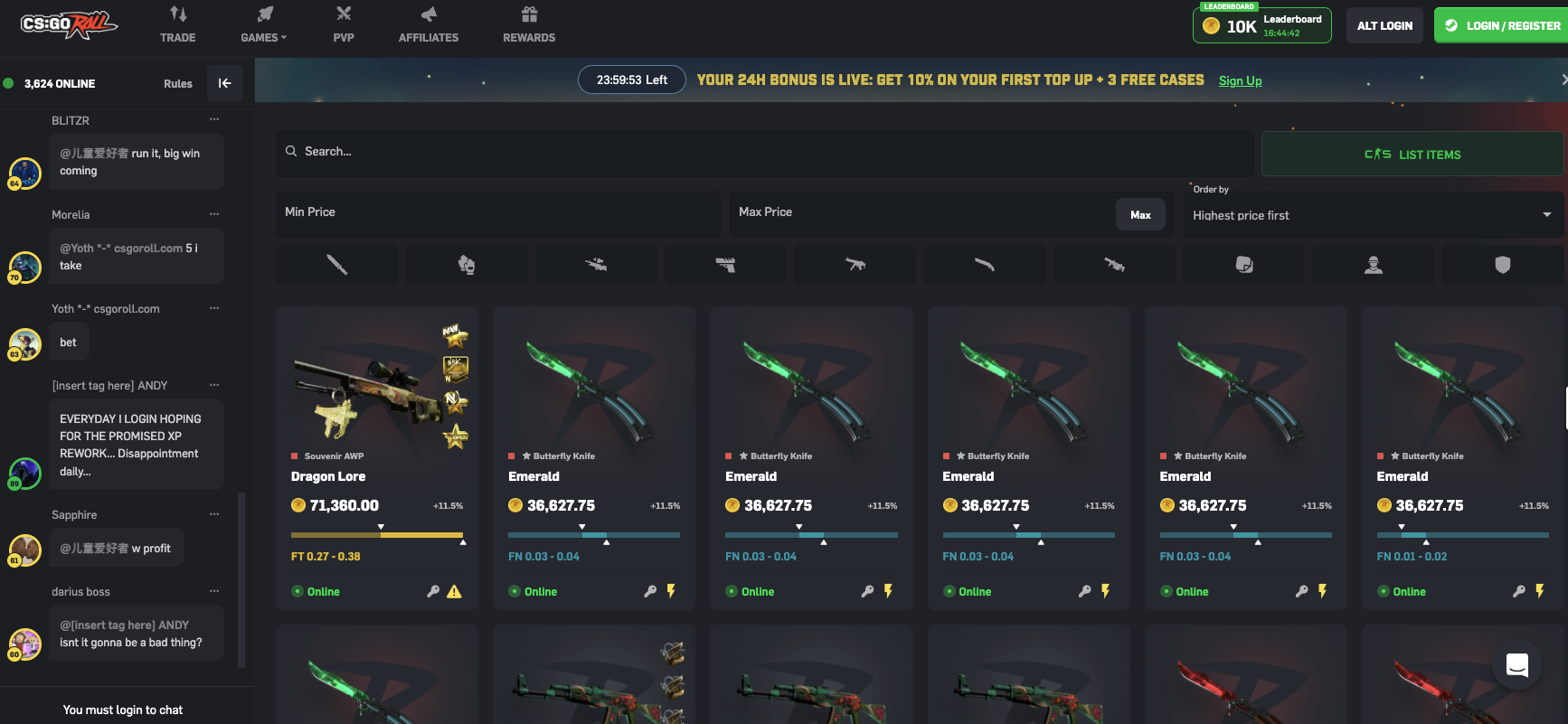 CSGORoll Screenshot